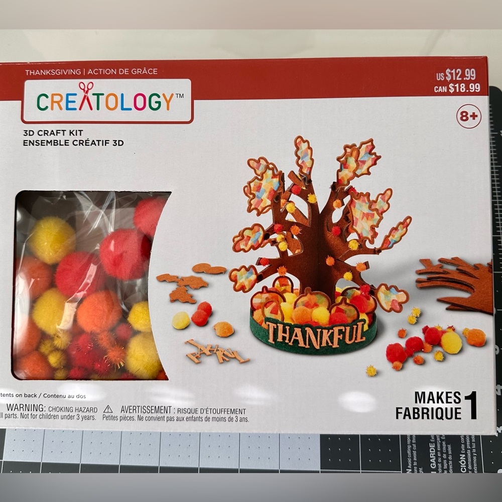 Creatology   3D Craft Kit   Thankful 3D Tree Kit